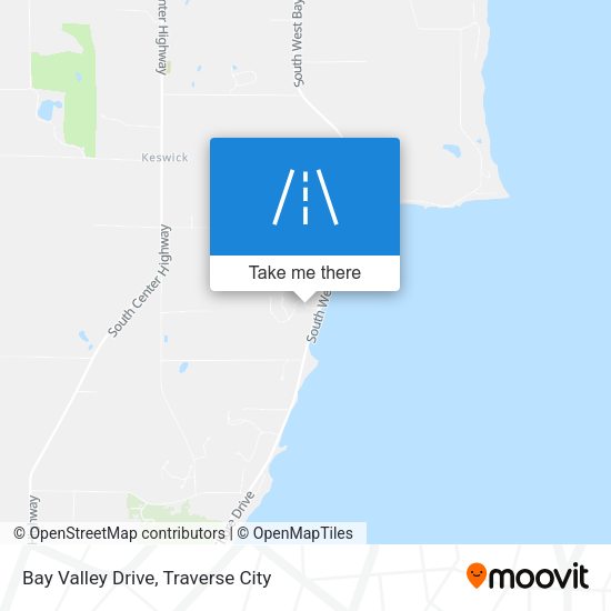 Mapa de Bay Valley Drive