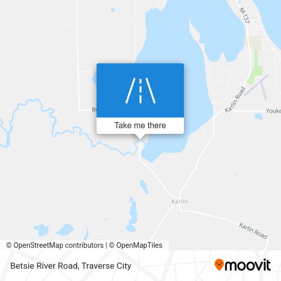 Mapa de Betsie River Road