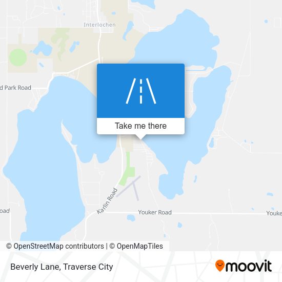 Beverly Lane map