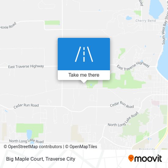 Mapa de Big Maple Court
