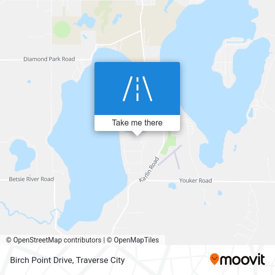 Birch Point Drive map