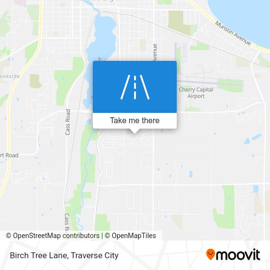 Birch Tree Lane map
