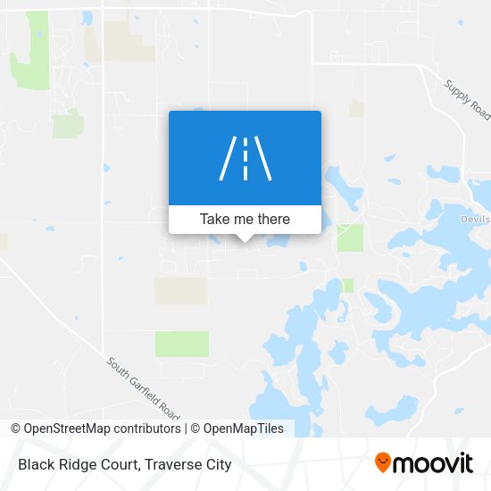 Black Ridge Court map
