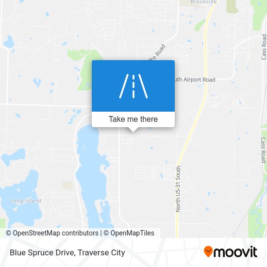 Mapa de Blue Spruce Drive