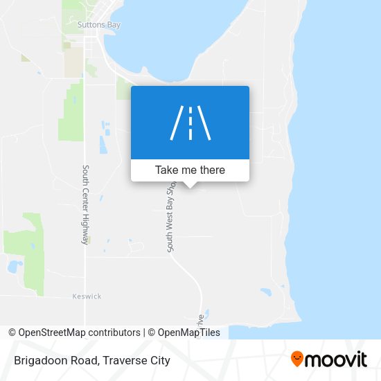 Mapa de Brigadoon Road