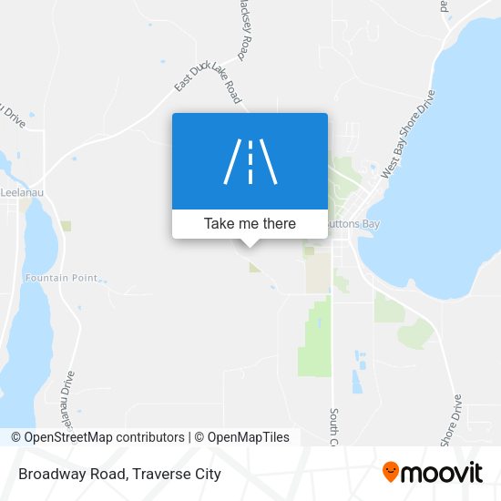 Mapa de Broadway Road