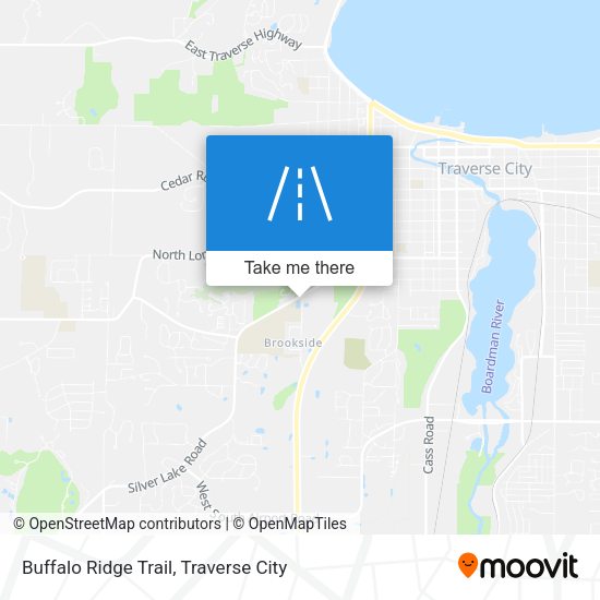 Mapa de Buffalo Ridge Trail