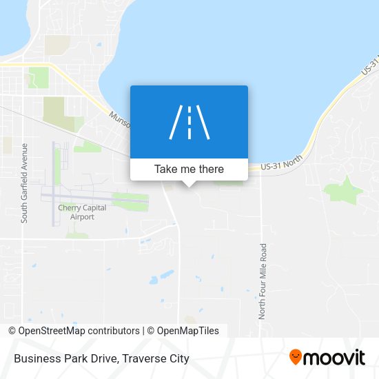 Mapa de Business Park Drive