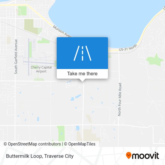 Buttermilk Loop map