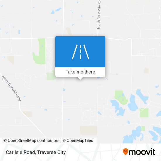 Carlisle Road map
