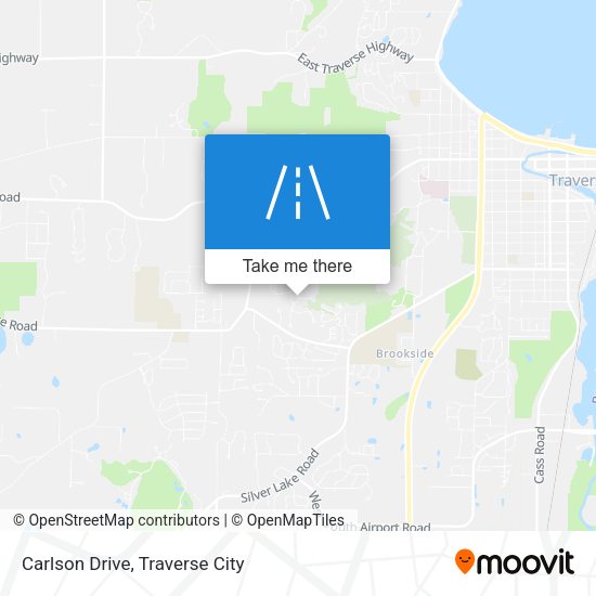 Carlson Drive map