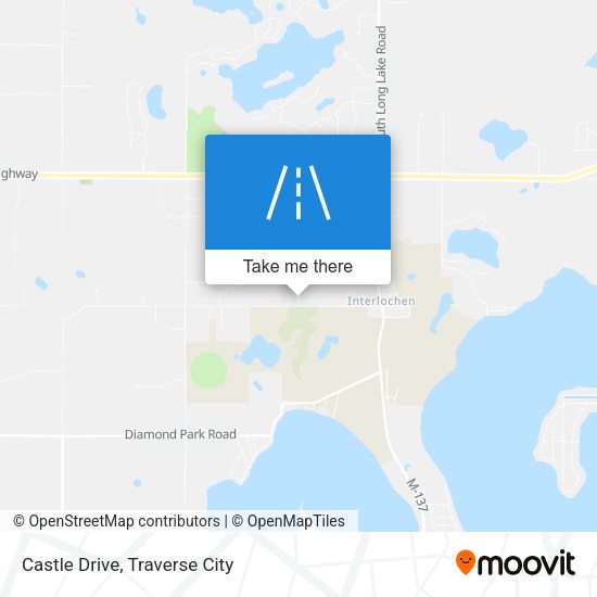 Castle Drive map