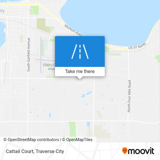 Cattail Court map