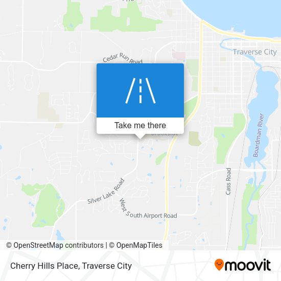 Cherry Hills Place map