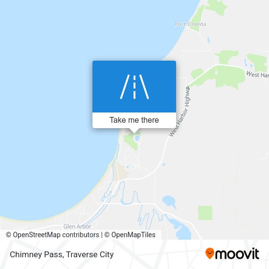 Mapa de Chimney Pass