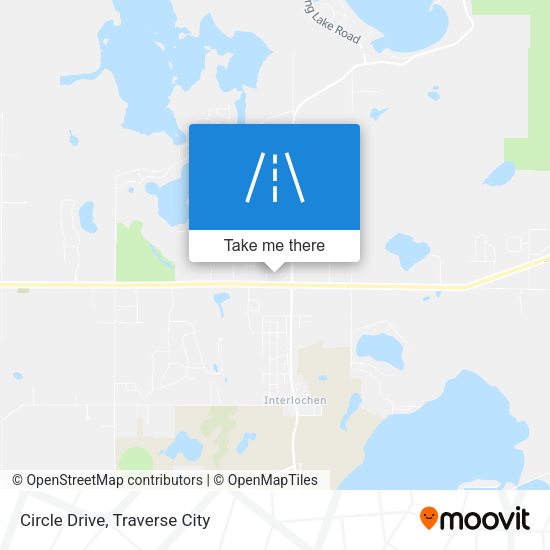 Circle Drive map