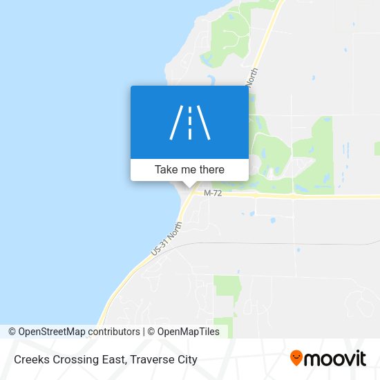 Creeks Crossing East map