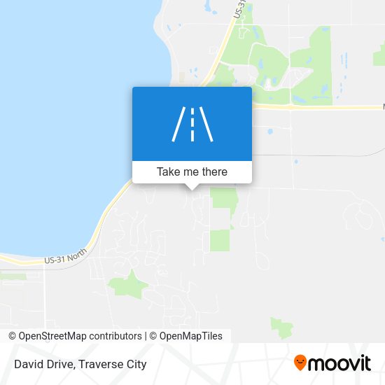 David Drive map