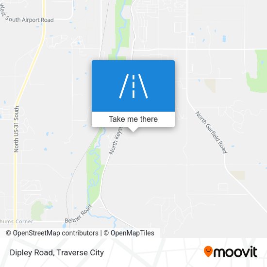 Mapa de Dipley Road
