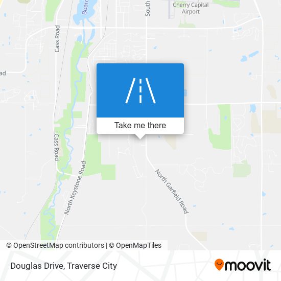 Douglas Drive map