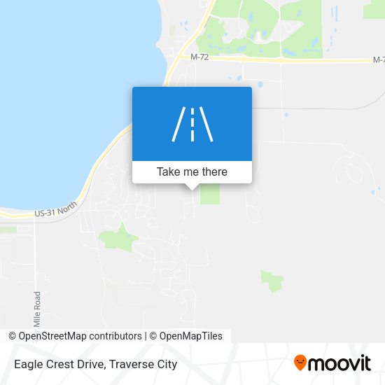Eagle Crest Drive map