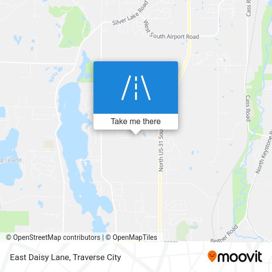 East Daisy Lane map