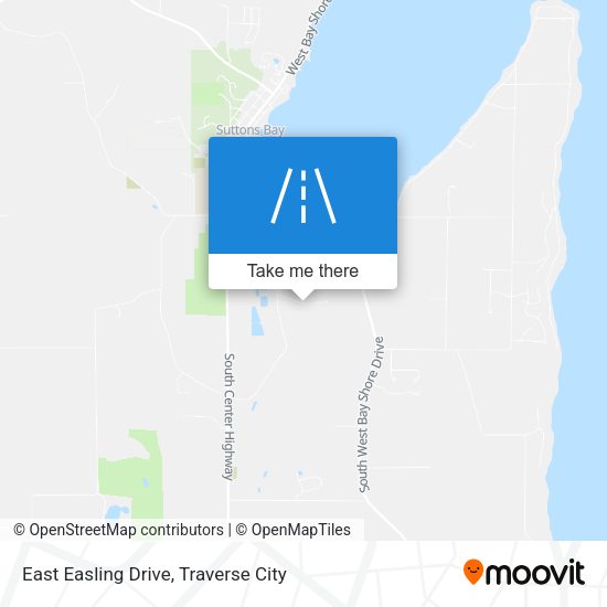 East Easling Drive map