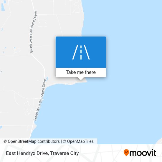 Mapa de East Hendryx Drive