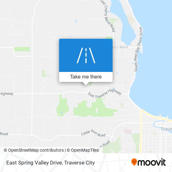 Mapa de East Spring Valley Drive