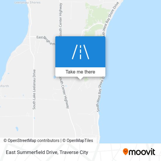 East Summerfield Drive map