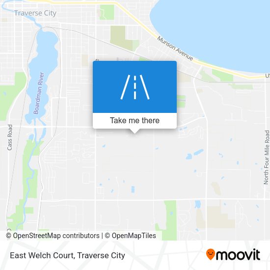 Mapa de East Welch Court