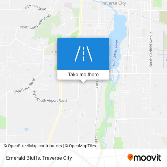 Emerald Bluffs map