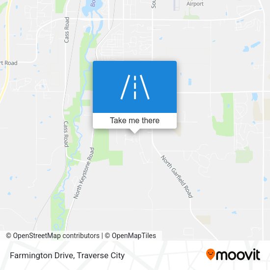 Farmington Drive map