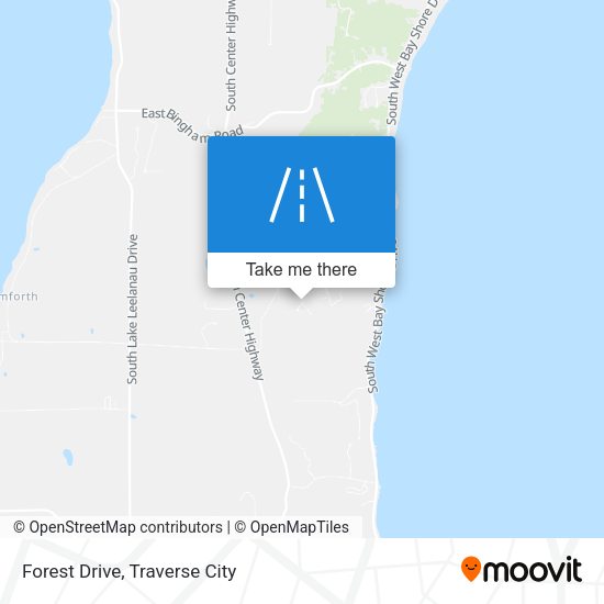 Mapa de Forest Drive