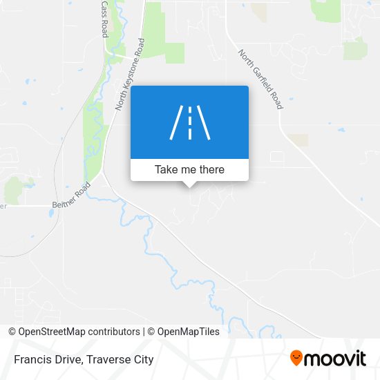 Mapa de Francis Drive