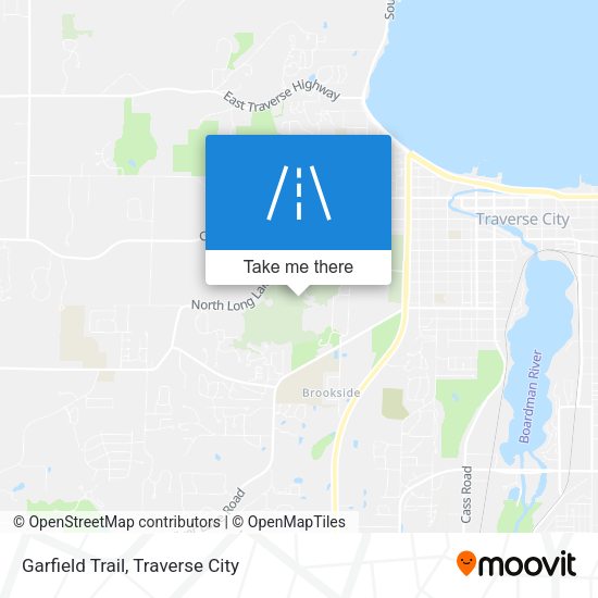Garfield Trail map