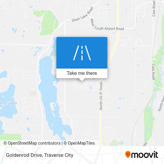 Goldenrod Drive map