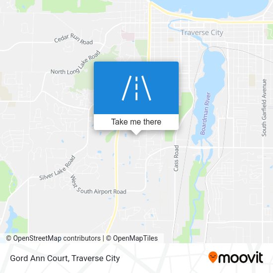 Mapa de Gord Ann Court