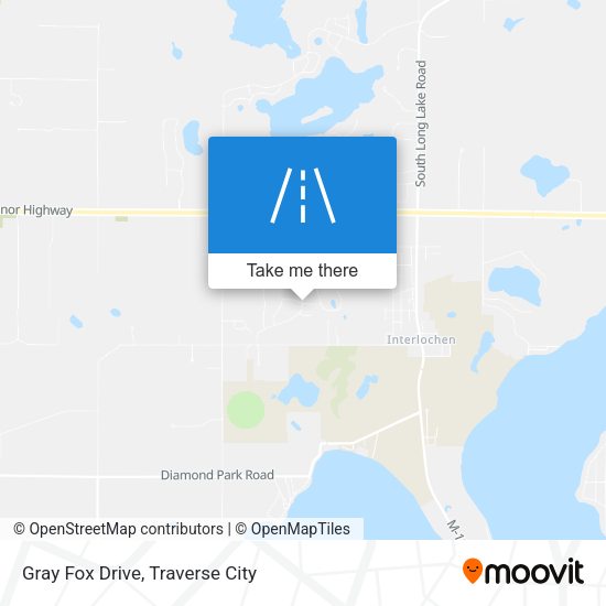 Gray Fox Drive map