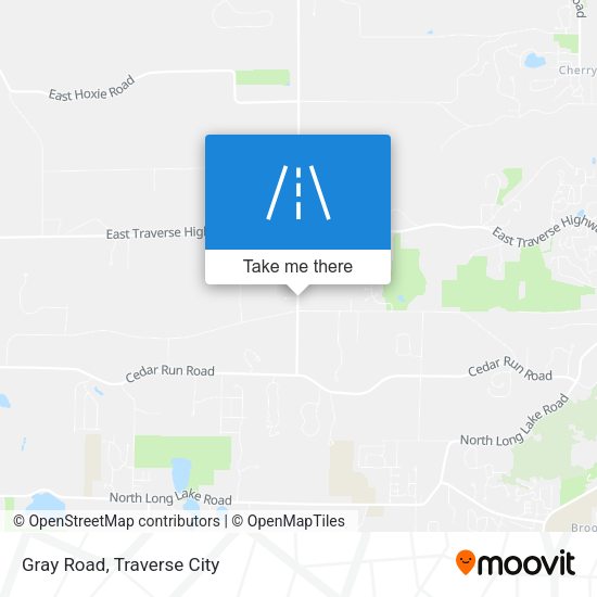 Mapa de Gray Road