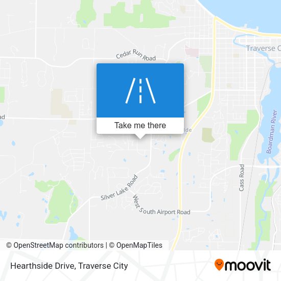 Mapa de Hearthside Drive