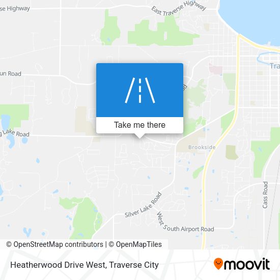 Mapa de Heatherwood Drive West