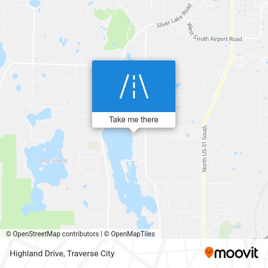 Highland Drive map