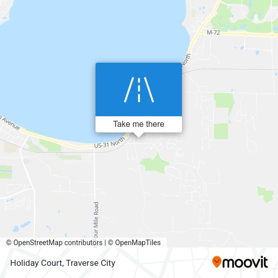 Holiday Court map