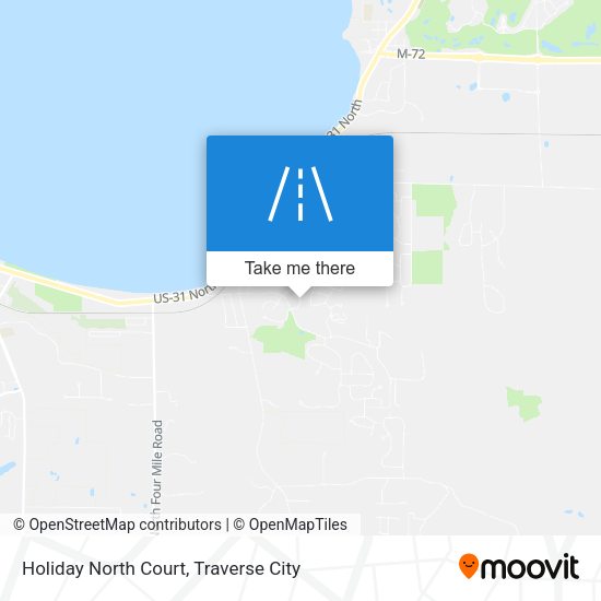 Holiday North Court map