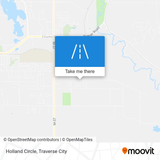Holland Circle map