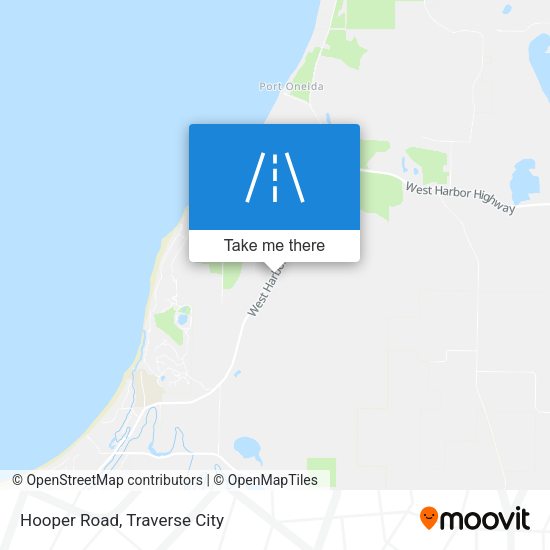 Mapa de Hooper Road