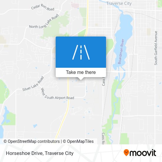 Mapa de Horseshoe Drive