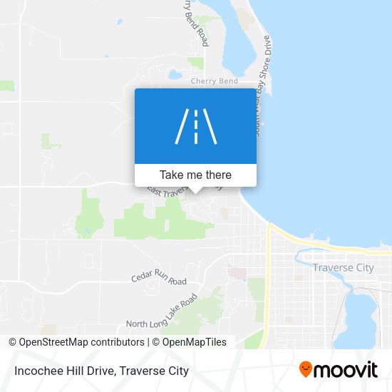 Incochee Hill Drive map