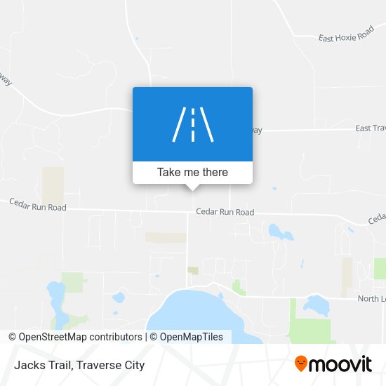 Jacks Trail map